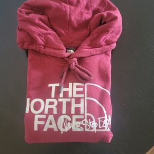 Maroon The North Face Hoodie